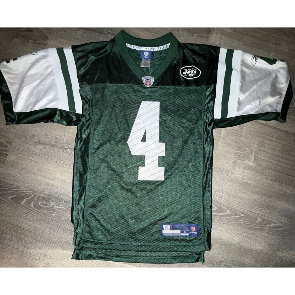 Brett Favre #4 New York Jets NFL Reebok Jersey Small mens NFL